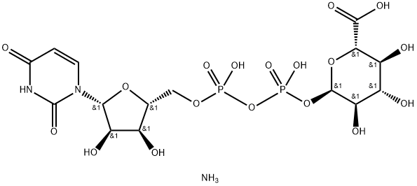 UDPGA TRIAMMONIUM SALT Struktur