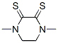 2,3-Piperazinedithione,1,4-dimethyl-(9CI) Struktur