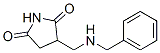 2,5-Pyrrolidinedione, 3-[[(phenylmethyl)amino]methyl]- (9CI) Struktur