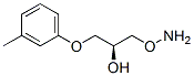 2-Propanol,1-(aminooxy)-3-(3-methylphenoxy)-,(2S)-(9CI) Struktur