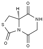 3H-Thiazolo[3,4-a]pyrazine-3,5,8-trione,tetrahydro-,(8aR)-(9CI) Struktur