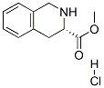 (S)-1,2,3,4-TETRAHYDROISOQUINOLINE-3-CARBOXYLIC ACID METHYL ESTER HYDROCHLORIDE Struktur