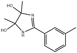 1H-Imidazole-4,5-diol, 4,5-dihydro-4,5-dimethyl-2-(3-methylphenyl)- (9CI) Struktur