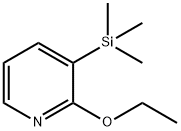 2-ETHOXY-3-TRIMETHYLSILANYL-PYRIDINE Struktur