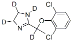 Lofexidine-d4 Hydrochloride Struktur