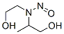 1-Propanol, 2-((2-hydroxyethyl)nitrosoamino)- Struktur