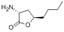 2(3H)-Furanone, 3-amino-5-butyldihydro-, (3R,5R)- (9CI) Struktur