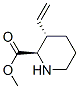 2-Piperidinecarboxylicacid,3-ethenyl-,methylester,(2R,3S)-(9CI) Struktur