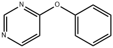 Pyrimidine, 4-phenoxy- (9CI) Struktur