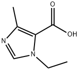 1H-Imidazole-5-carboxylicacid,1-ethyl-4-methyl-(9CI) Struktur