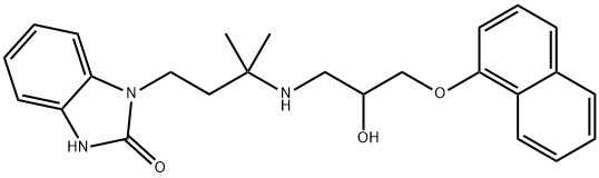 Adimolol Struktur