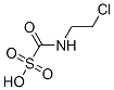 Methanesulfonic  acid,  [(2-chloroethyl)amino]oxo-  (9CI) Struktur