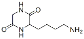 2,5-Piperazinedione,3-(4-aminobutyl)-(9CI) Struktur