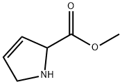 1H-Pyrrole-2-carboxylic acid, 2,5-dihydro-, methyl ester (9CI) Struktur