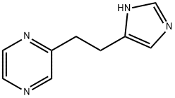 Pyrazine,  [2-(1H-imidazol-4-yl)ethyl]-  (9CI) Struktur