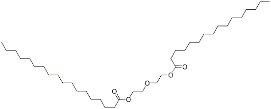 オクタデカン酸2-[2-[(1-オキソヘキサデシル)オキシ]エトキシ]エチル 化學(xué)構(gòu)造式