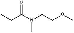 Propanamide, N-(2-methoxyethyl)-N-methyl- (9CI) Struktur