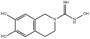 2(1H)-Isoquinolinecarboximidamide,3,4-dihydro-N,6,7-trihydroxy- Struktur