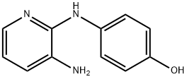 4-[(3-AMINOPYRIDIN-2-YL)AMINO]PHENOL Struktur