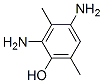 Phenol, 2,4-diamino-3,6-dimethyl- (9CI) Struktur