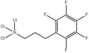 PENTAFLUOROPHENYLPROPYLTRICHLOROSILANE Struktur