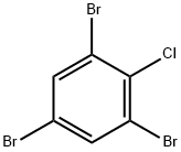 1,3,5-tribroMo-2-chlorobenzene Struktur