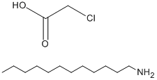 Dodecylammonium chloracetate Struktur