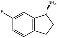 1H-Inden-1-amine,6-fluoro-2,3-dihydro-,(1R)-(9CI) Struktur