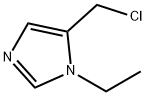 5-CHLOROMETHYL-1-ETHYL-1H-IMIDAZOLE Struktur