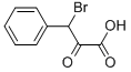 RAC-3-BROMO-2-OXO-3-PHENYLPROPANOIC ACID Struktur