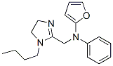 1H-Imidazole-2-methanamine,  1-butyl-N-2-furanyl-4,5-dihydro-N-phenyl- Struktur