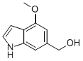 1H-Indole-6-methanol,4-methoxy-(9CI) Struktur