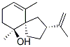 Spiro[4.5]dec-9-en-6-ol, 6,10-dimethyl-2-(1-methylethenyl)-, (2R,5R,6S)- (9CI) Struktur