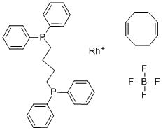 [1,4-BIS(DIPHENYLPHOSPHINO)BUTANE](1,5-CYCLOOCTADIENE)RHODIUM(I) TETRA-FLUOROBORATE