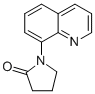 1-(8-Quinolinyl)-2-pyrrolidinone Struktur