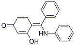 4-(anilino-phenyl-methylidene)-3-hydroxy-cyclohexa-2,5-dien-1-one Struktur