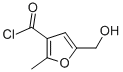 3-Furancarbonyl chloride, 5-(hydroxymethyl)-2-methyl- (9CI) Struktur