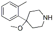 Piperidine, 4-methoxy-4-(2-methylphenyl)- (9CI) Struktur