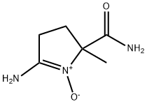 2H-Pyrrole-2-carboxamide,5-amino-3,4-dihydro-2-methyl-,1-oxide(9CI) Struktur