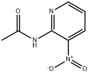 N-(3-Nitro-2-pyridinyl)-acetamide Struktur