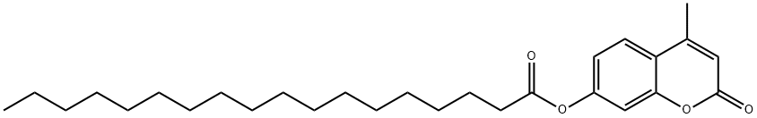 4-METHYLUMBELLIFERYL STEARATE Struktur