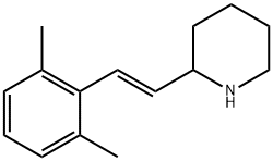 Piperidine, 2-[(1E)-2-(2,6-dimethylphenyl)ethenyl]- (9CI) Struktur