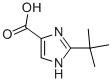 1H-Imidazole-4-carboxylic  acid,  2-(1,1-dimethylethyl)-  (9CI) Struktur