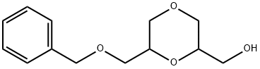 6-[(PhenylMethoxy)Methyl]-1,4-dioxane-2-Methanol Struktur