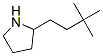 Pyrrolidine, 2-(3,3-dimethylbutyl)- (9CI) Struktur