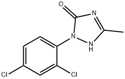 2-(2,4-DICHLORO-PHENYL)-5-METHYL-2,4-DIHYDRO-[1,2,4]TRIAZOL-3-ONE Struktur