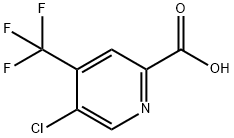 5-Chloro-4-(trifluoroMethyl)-2-pyridinecarboxylic acid Struktur