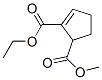 2-Cyclopentene-1,2-dicarboxylicacid,2-ethyl1-methylester(9CI) Struktur