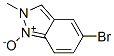 2H-Indazole,5-bromo-2-methyl-,1-oxide(9CI) Struktur