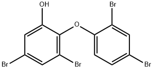 6-HYDROXY-2,2',4,4'-TETRABROMODIPHENYL ETHER Struktur